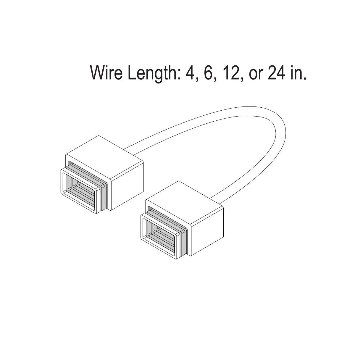 12in. Cable Jumper For Hydrolume Series