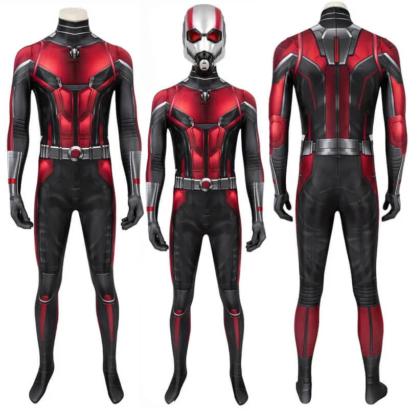 2023 Adults Ant-Man 3 Bodysuit Costumes Ant-Man and the Wasp Quantumania Halloween Cosplay Bodysuit