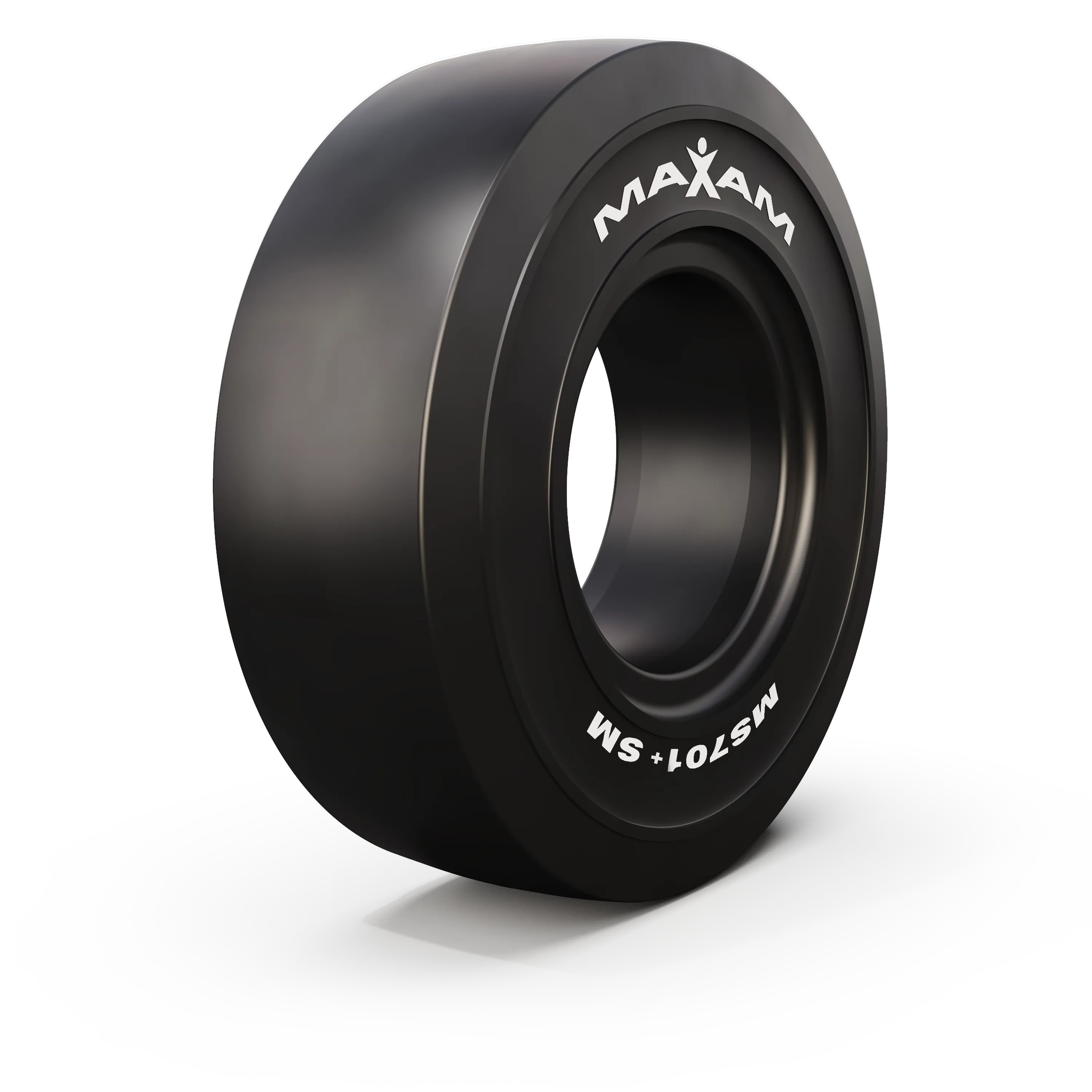 28X9-15 (8.15-15) Maxam MS701  Pro (7.0) Solid Tire, ST (Lockring), Smooth V50232