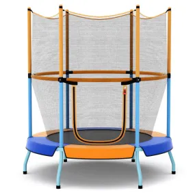 48" Toddler Trampoline with Safety Enclosure Net