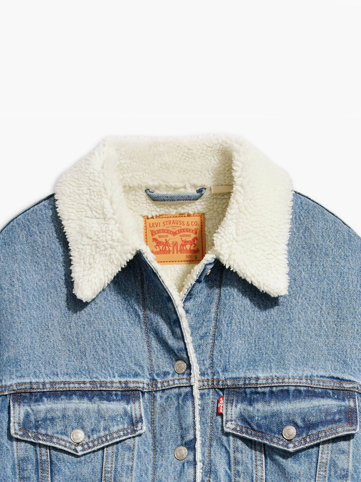 90s Sherpa Trucker Inner Adventurer Jacket