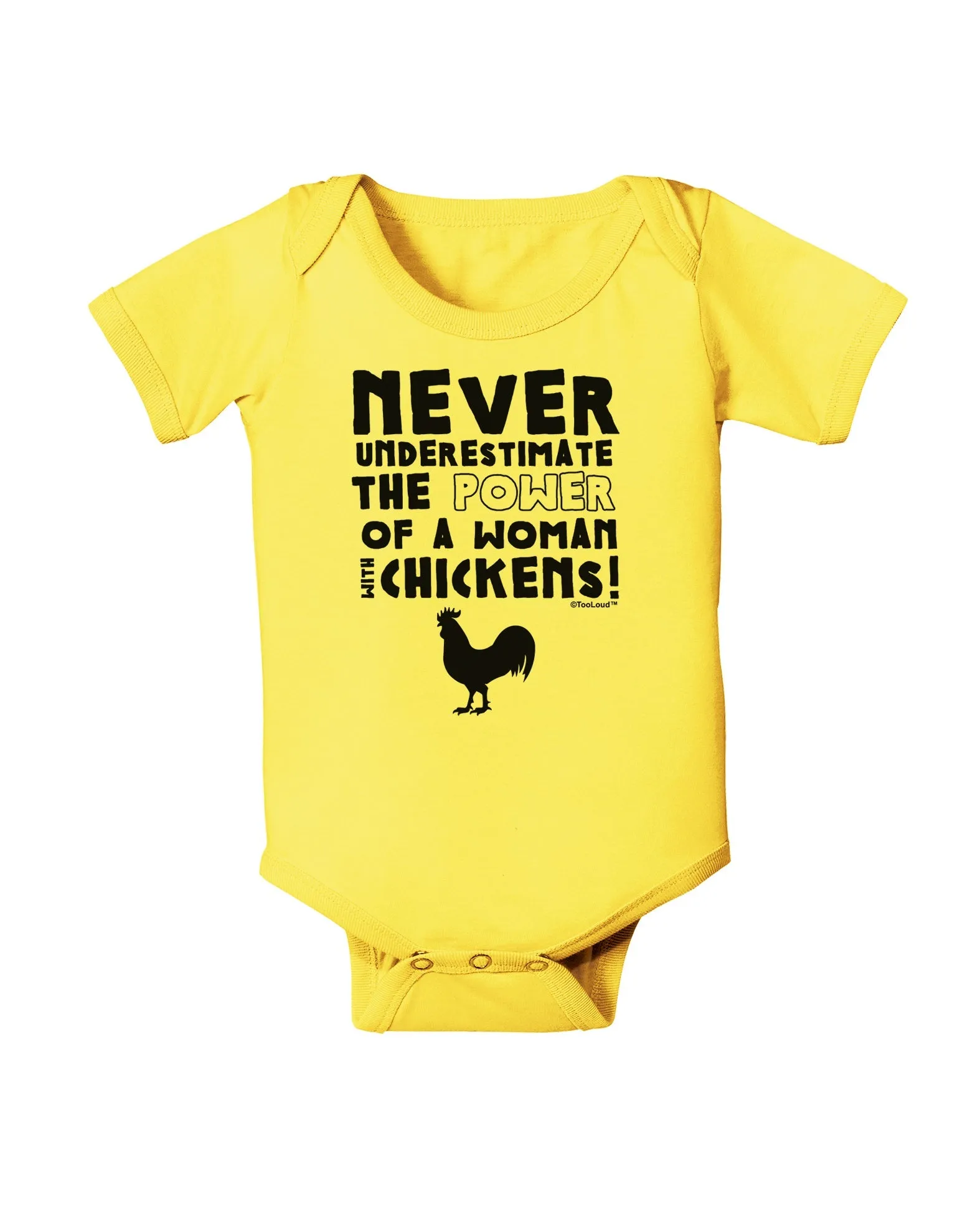 A Woman With Chickens Baby Romper Bodysuit