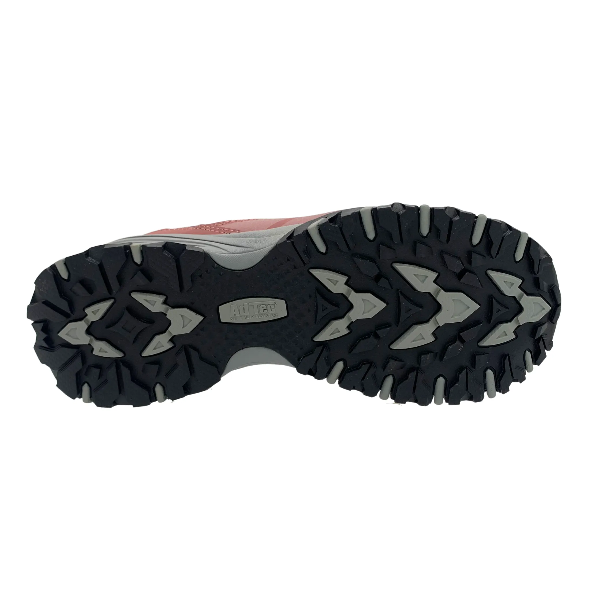 AdTec Black/Pink Women's 4" Work Hiker Cap Toe