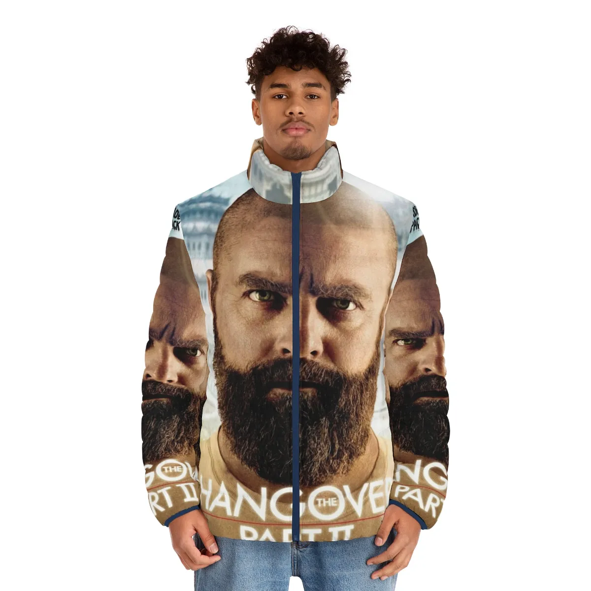 Alan The Hangover 2 Puffer Jacket - Official Movie Merchandise