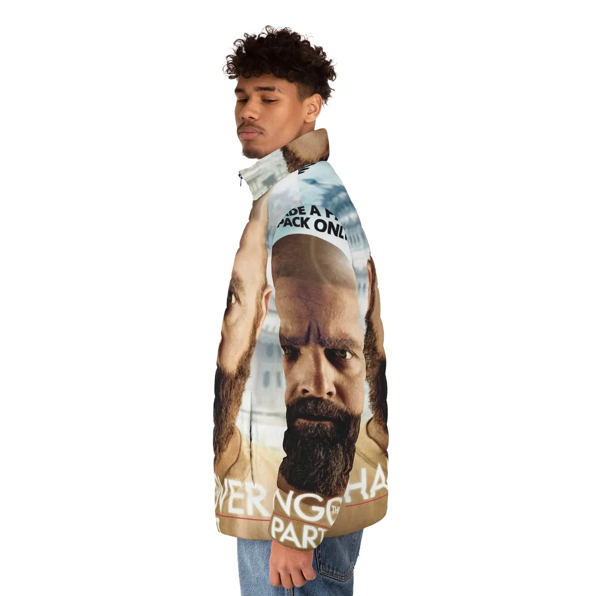 Alan The Hangover 2 Puffer Jacket - Official Movie Merchandise