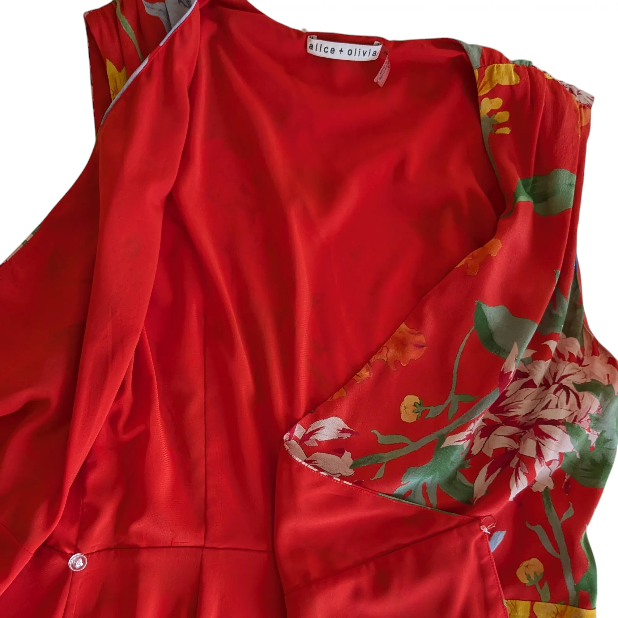 Alice   Olivia Wrap Dress Size 8