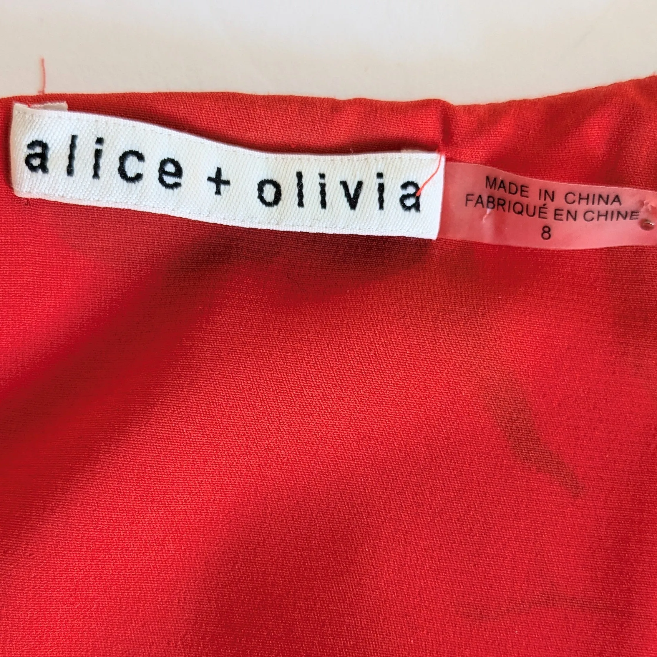 Alice   Olivia Wrap Dress Size 8