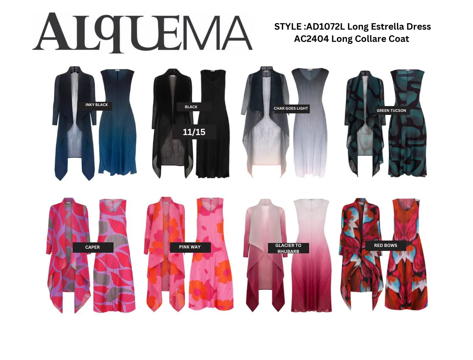 Alquema Long Collare Coat - SILVER TUCSON