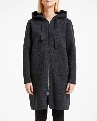 Amber Coat-Anthracite Mel.