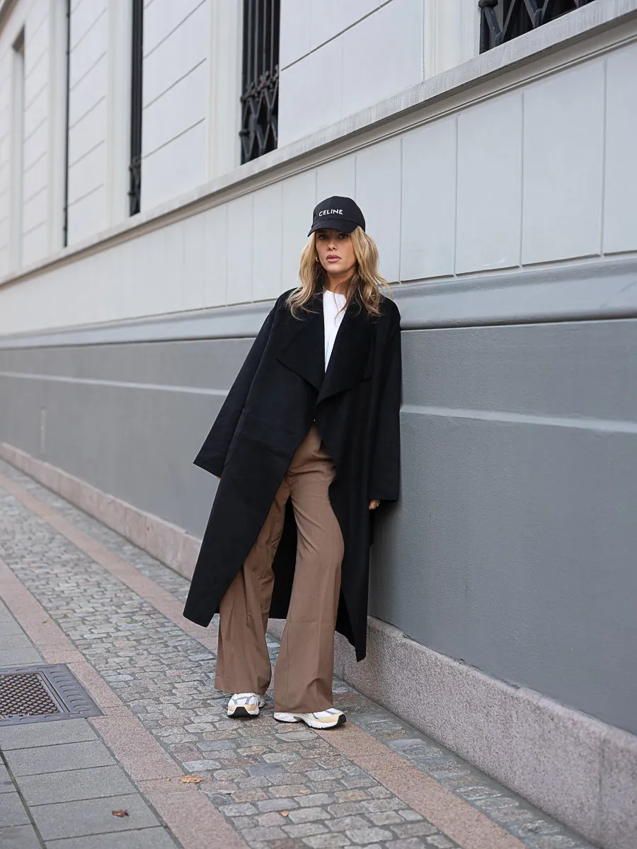 Ana Wool Coat - Black