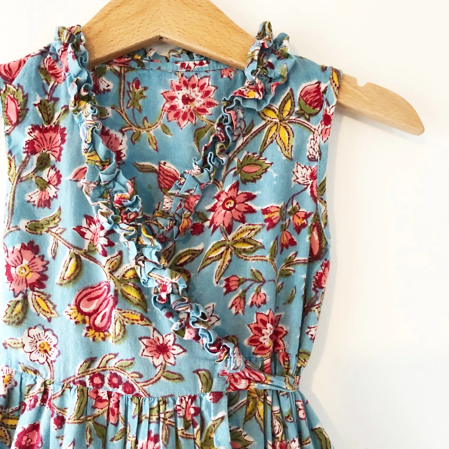 Anokhi Vintage Wrap Dress Size 18-24 months