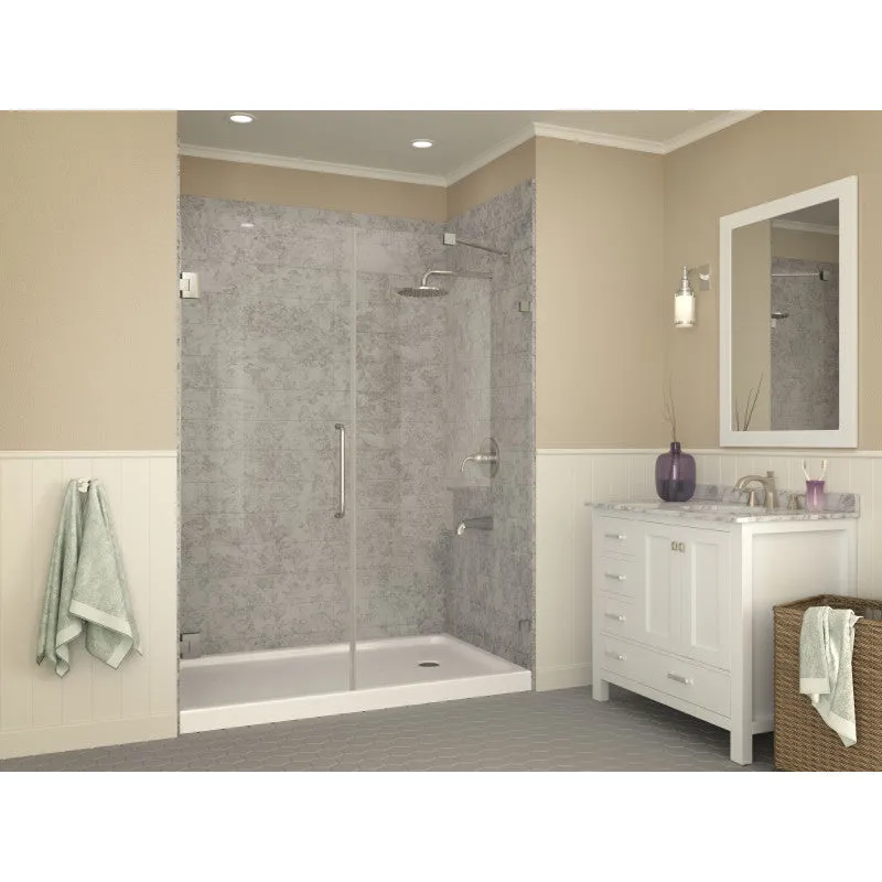 ANZZI Nautilus Series 60 in. x 36 in. Shower Base in White