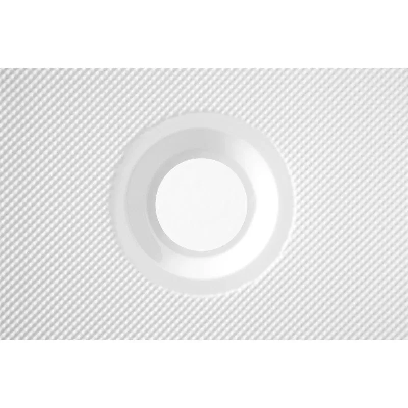 ANZZI Series 36 in. x 60 in. Single Threshold Shower Base in White