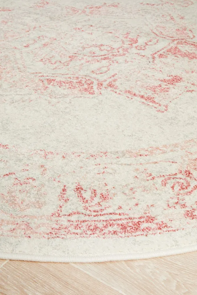 Avenue 702 Round Rug (Rose) by Rug Culture