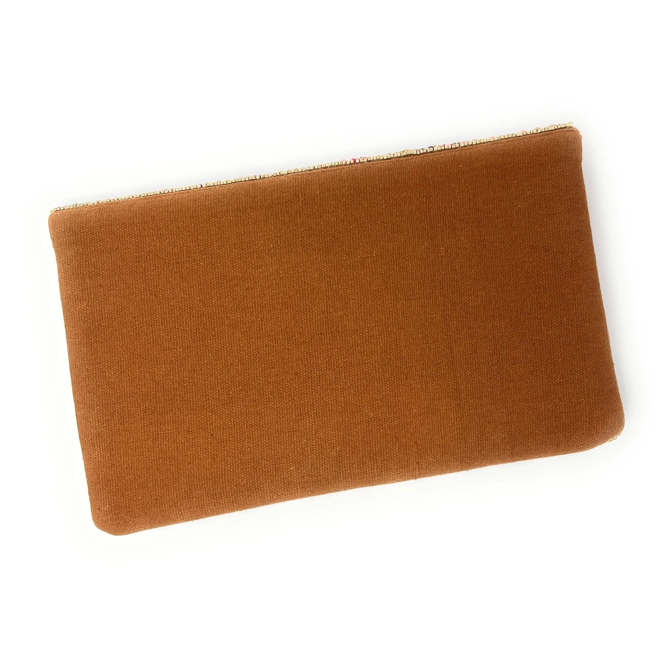Avery Floral Beaded Clutch Purse