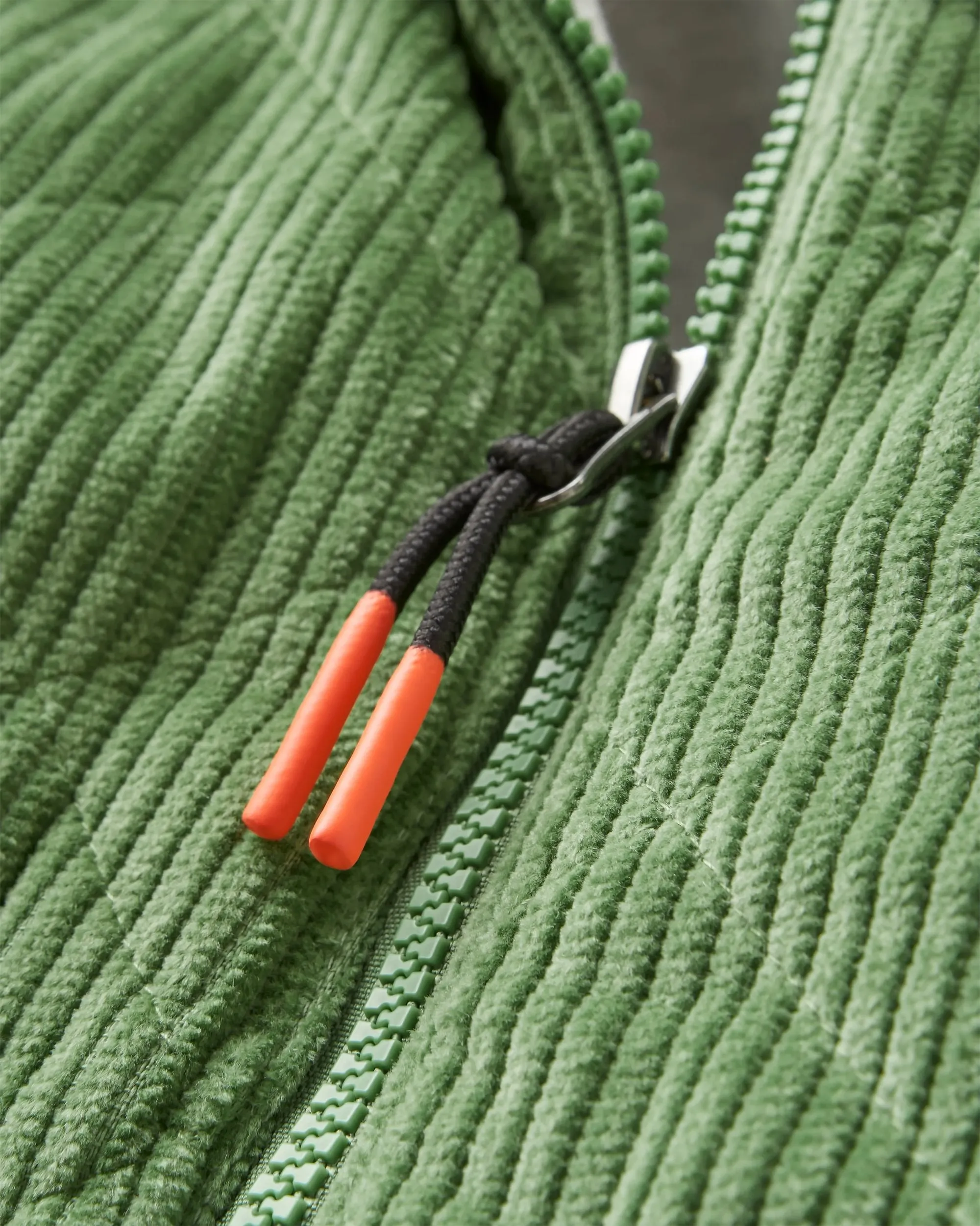 Awaken Recycled Deep-Pile Sherpa Fleece - Stem Green