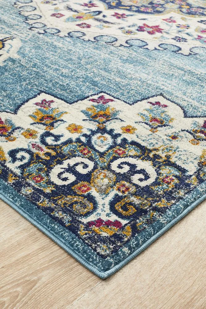Babylon 202 Rug (Blue) by Rug Culture