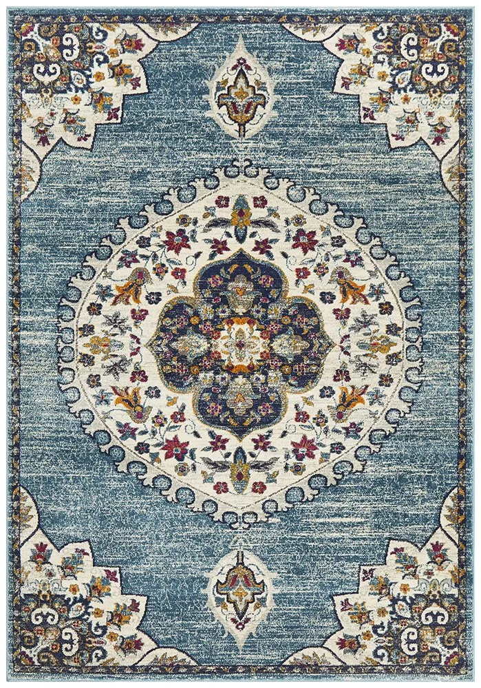 Babylon 202 Rug (Blue) by Rug Culture