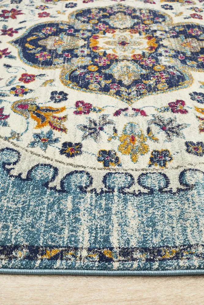 Babylon 202 Rug (Blue) by Rug Culture