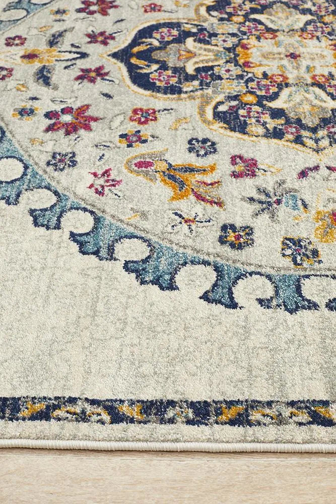 Babylon 202 Rug (White) by Rug Culture