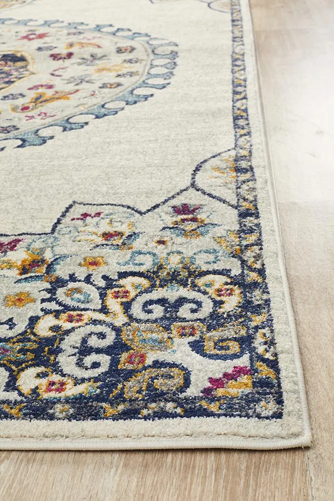 Babylon 202 Rug (White) by Rug Culture