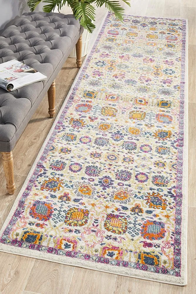 Babylon 206 Runner Rug (Multi) by Rug Culture