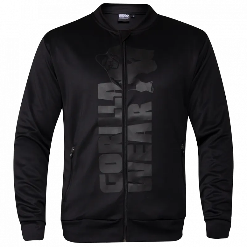 BALLINGER TRACK JACKET - BLACK/BLACK