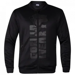 BALLINGER TRACK JACKET - BLACK/BLACK