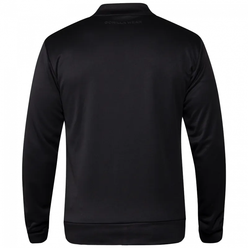 BALLINGER TRACK JACKET - BLACK/BLACK
