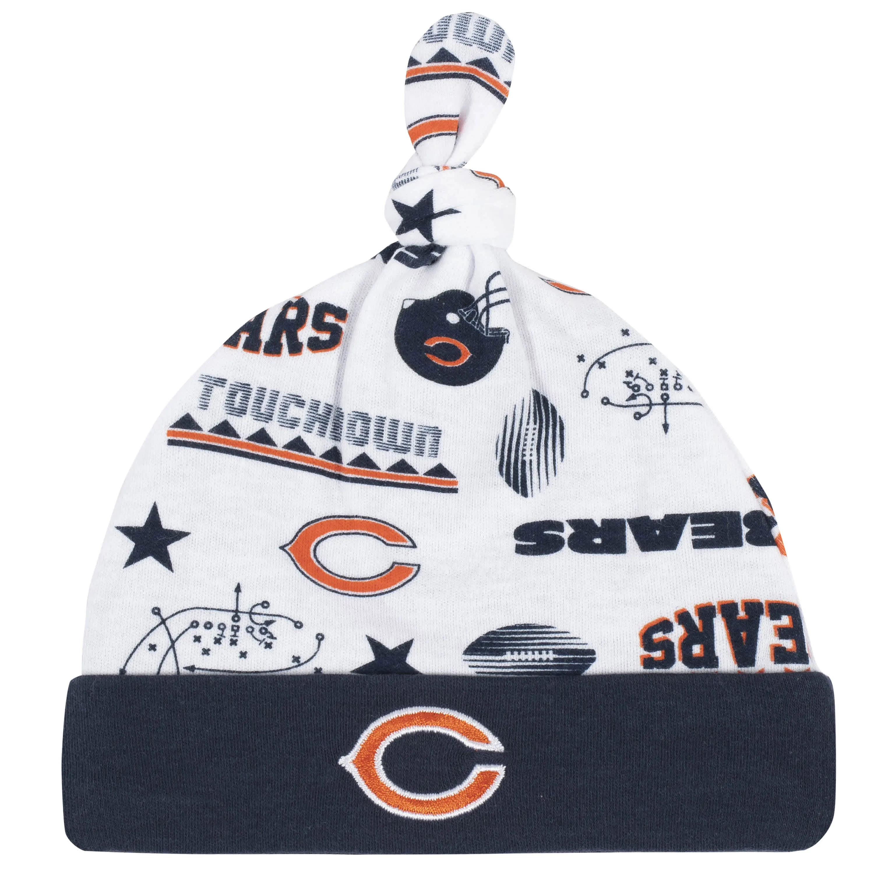 Bears Baby Boys 3-Piece Bodysuit, Sleep 'N Play, and Cap Set