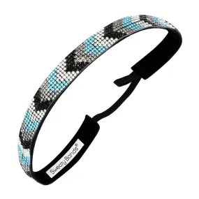 Bling | Chevron So Chic | Turquoise | 5/8 Inch