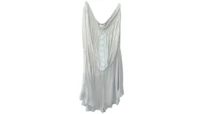 Bohemian Style Lace-Trimmed Romper; L