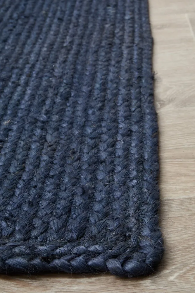 Bondi Rectangle Rug (Navy) by Rug Culture