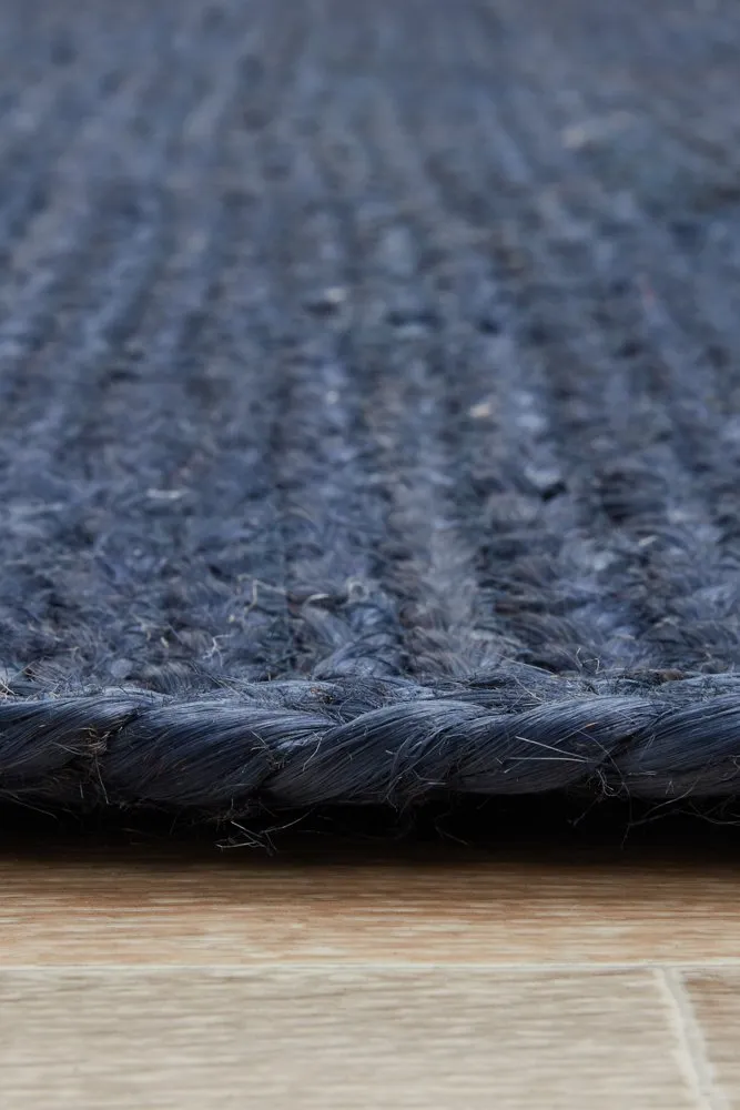 Bondi Rectangle Rug (Navy) by Rug Culture