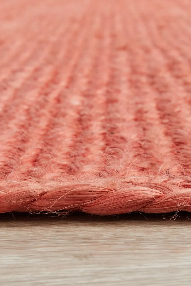 Bondi Rectangle Rug (Terracotta) by Rug Culture