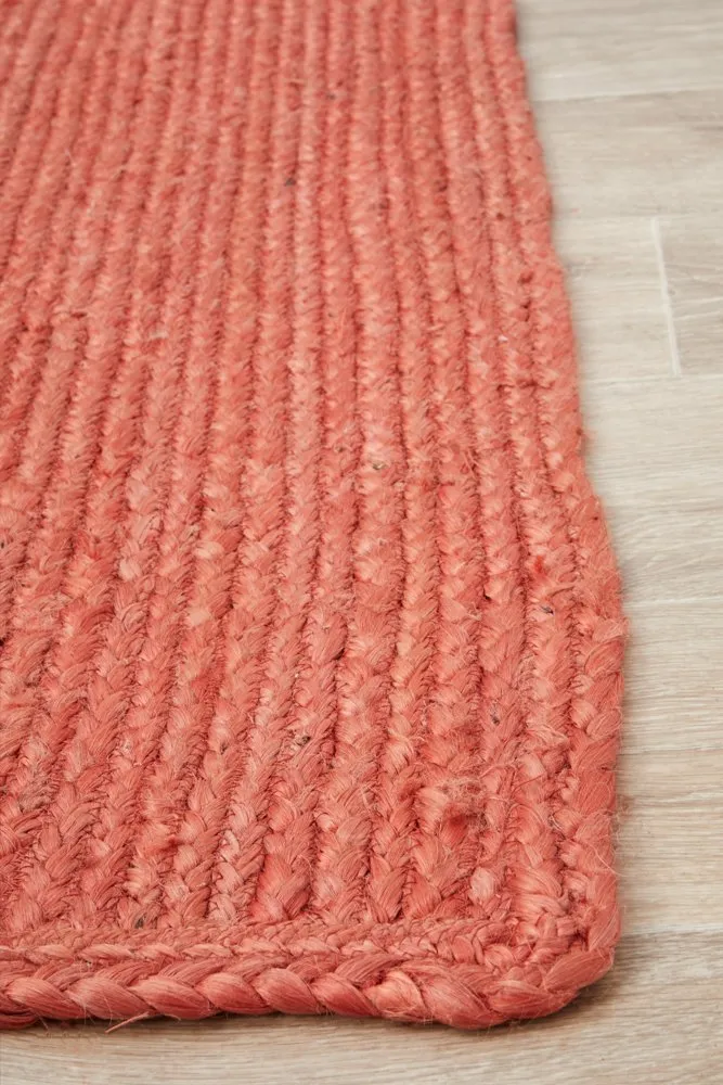 Bondi Rectangle Rug (Terracotta) by Rug Culture