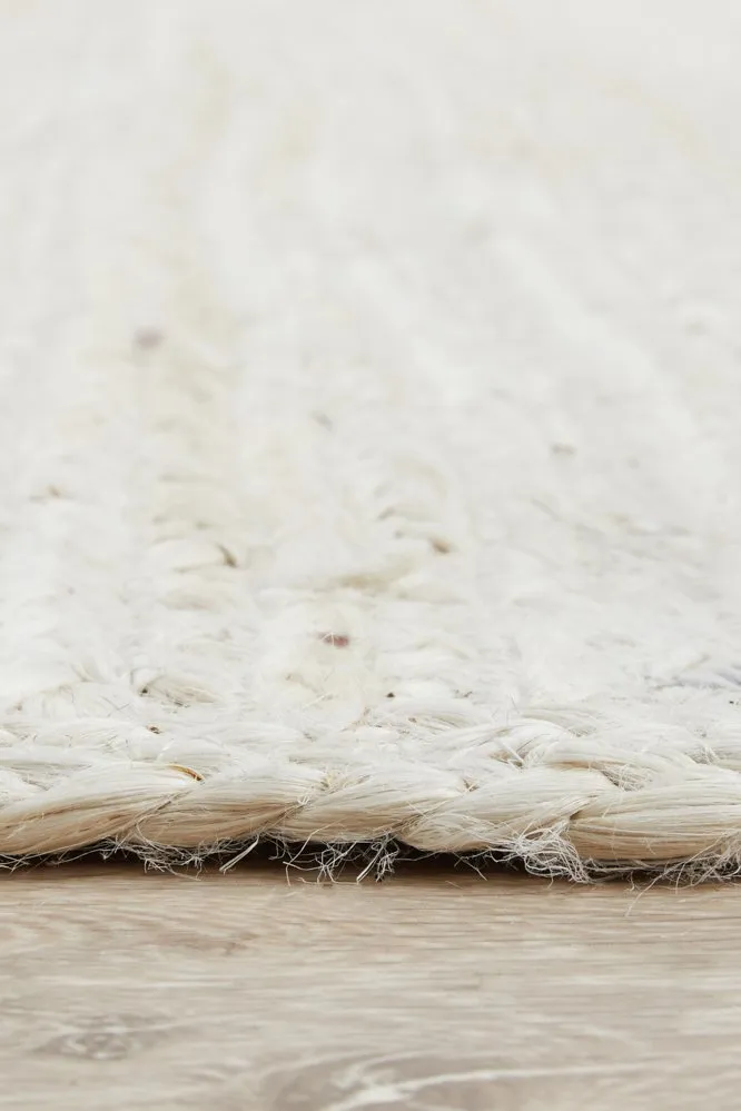 Bondi Rectangle Rug (White) by Rug Culture
