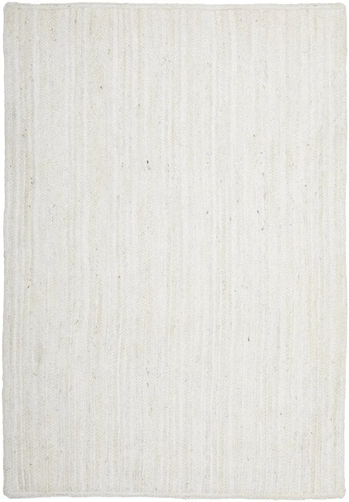 Bondi Rectangle Rug (White) by Rug Culture