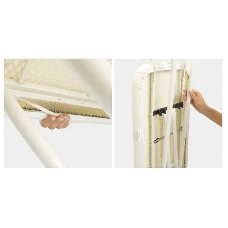 Brabantia Solid Steam Iron Rest Ironing Board Ice Water C 124x45cm / 49x18’