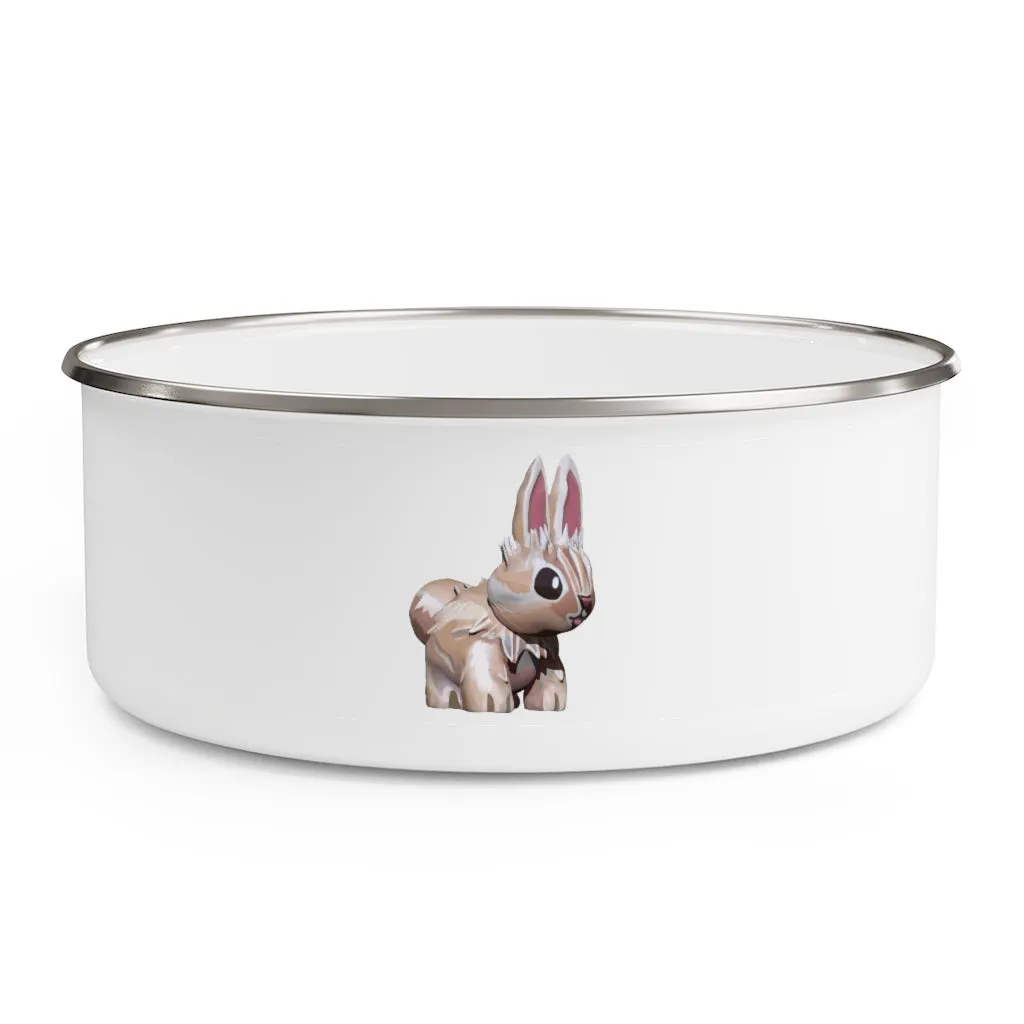 Bunny Enamel Bowl