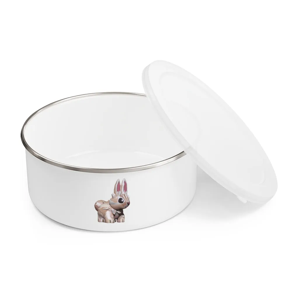 Bunny Enamel Bowl