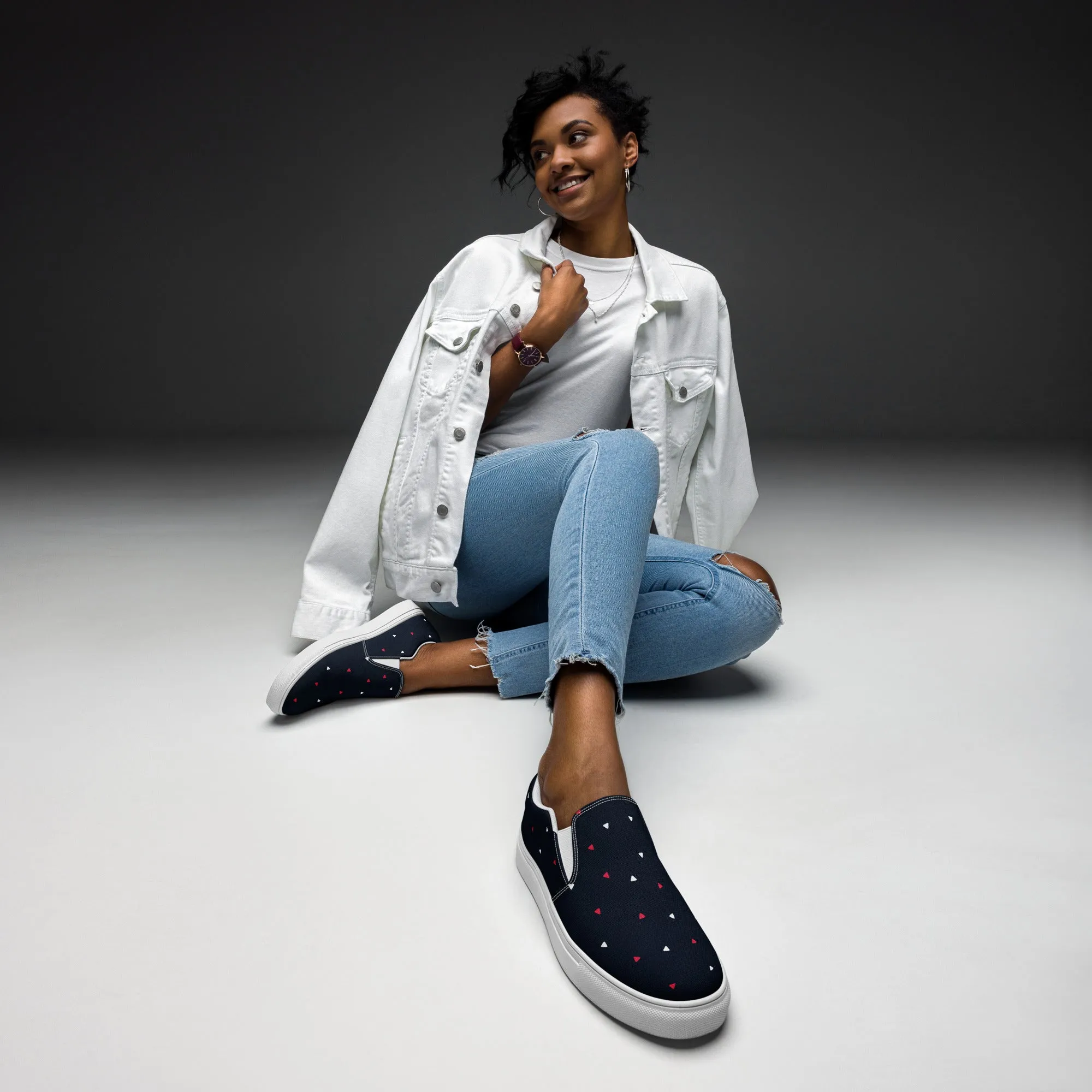 CELEBRATE GOOD TIMES Women’s Slip-On Canvas Shoes