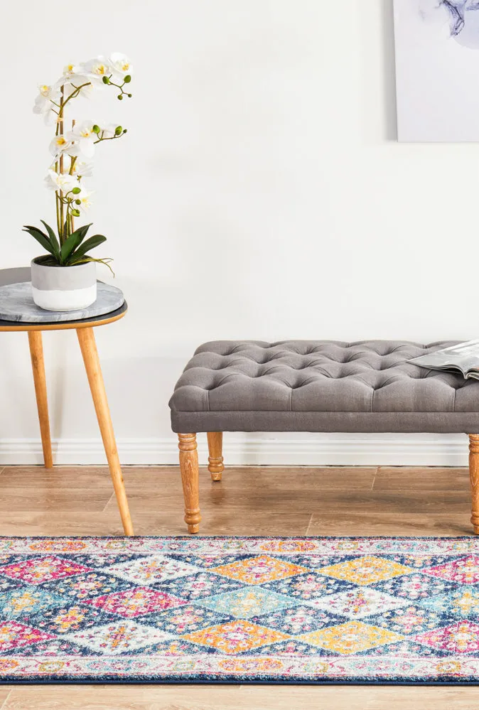 Century 933 Navy Runner Rug