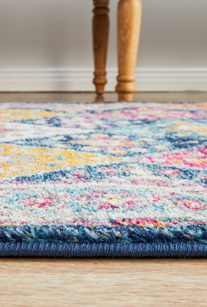 Century 933 Navy Runner Rug