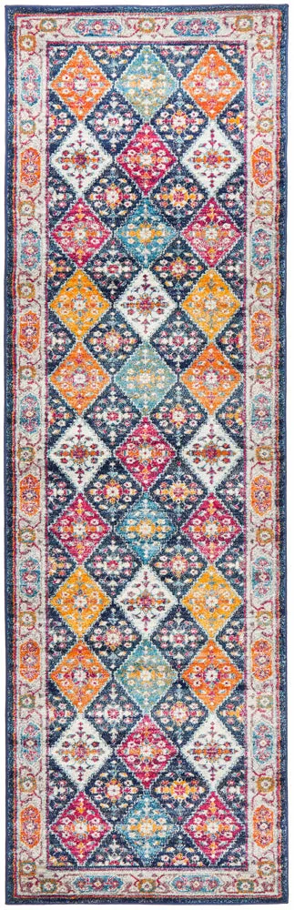 Century 933 Navy Runner Rug