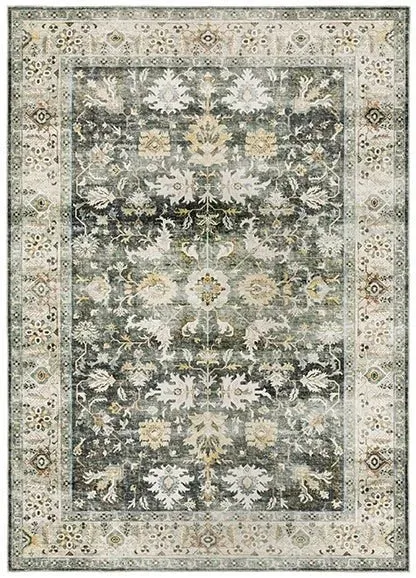 Charleston CHA09 Green Rug