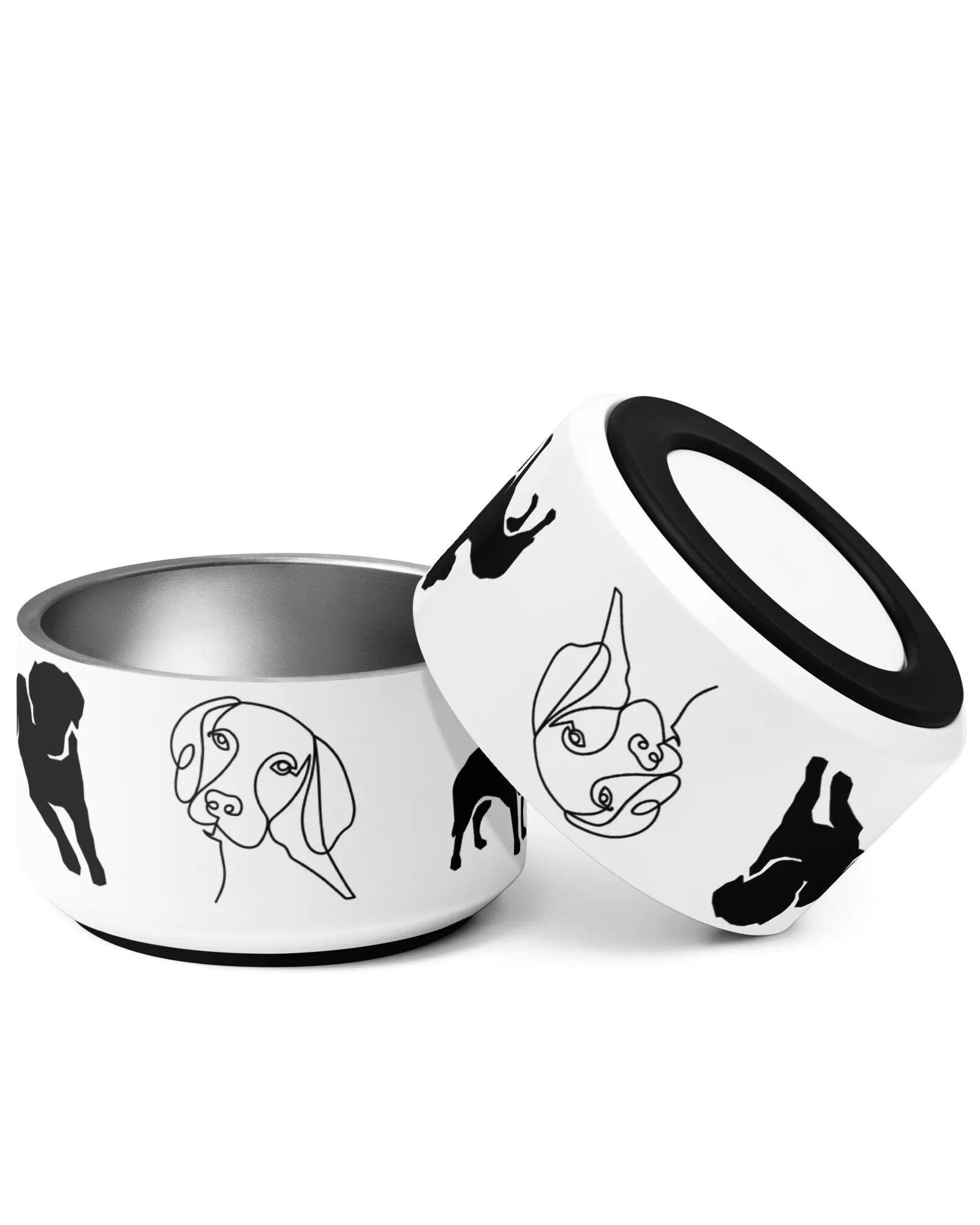 Chic Dog Bowl: Elevate Mealtime with Neleti's Stylish Design