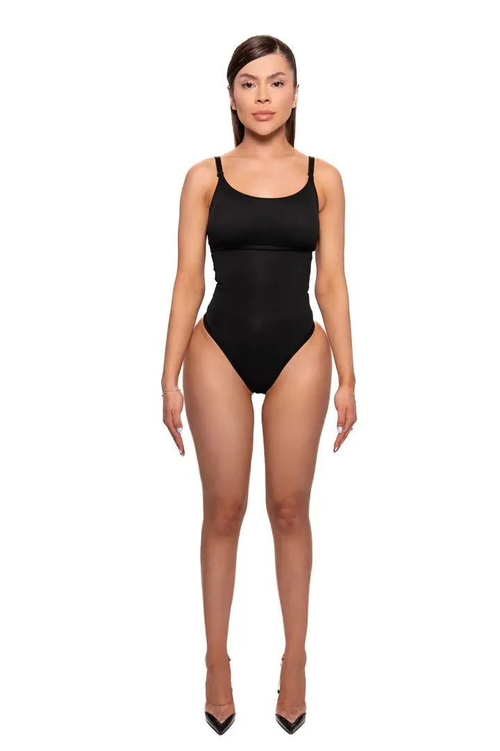 Classic Seamless Tummy Control Thong Bodysuit