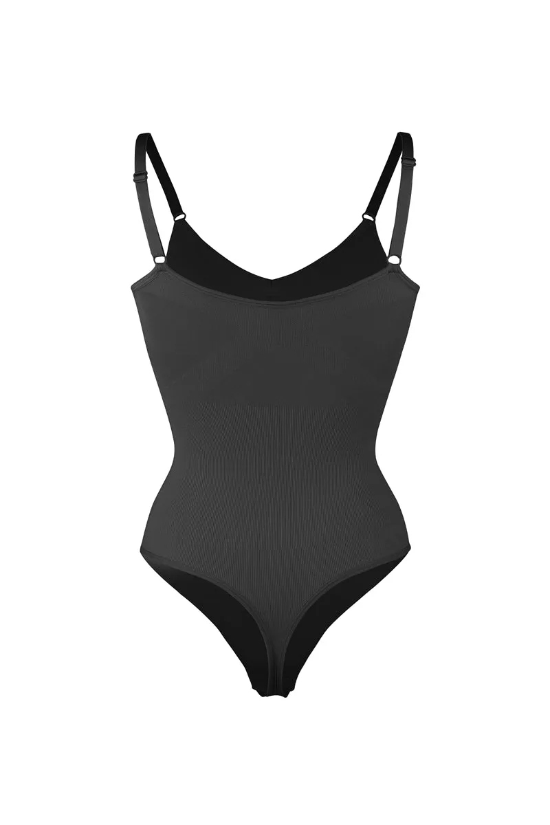 Classic Seamless Tummy Control Thong Bodysuit