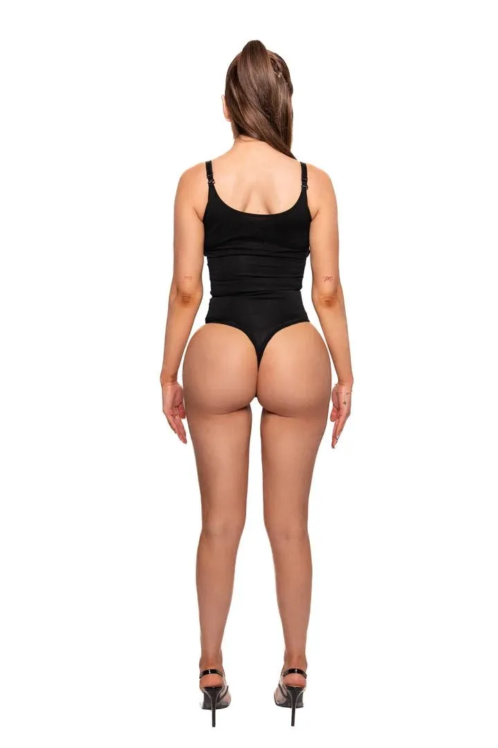 Classic Seamless Tummy Control Thong Bodysuit